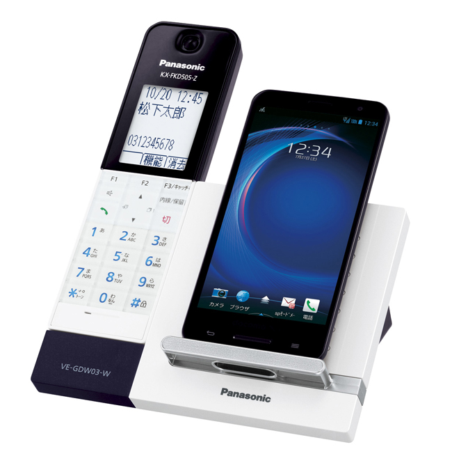 新品同様 Panasonic 給電不要 VE-F04-K 固定電話